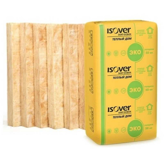 Утеплитель Isover Изовер Тёплый Дом Плита 50х610х1170 в Белореченске